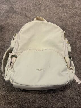 Isaac Mizrahi Cream/Off-White Women's Backpack